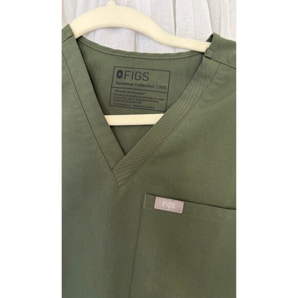FIGS Women’s Medical Scrubs Moss (Olive Green) XXS - Picture 5 of 6